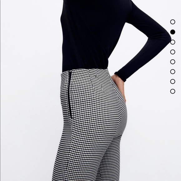 ZARA High waisted pants with zipper - Picture 2 of 6